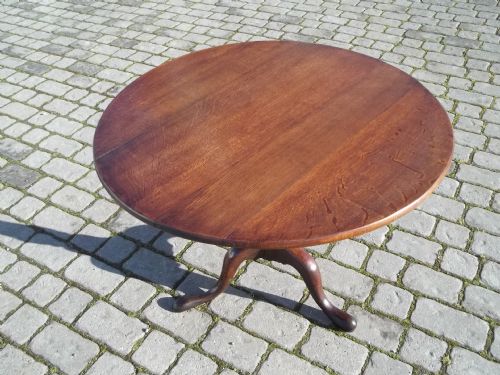 Antique Oak Georgian Breakfast or Supper Table