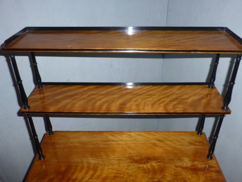 A SUPERB QUALITY REGENCY SHERATON PERIOD SMALL SATINWOOD SECRETAIRE WRITING CUPBOARD DESK CHIFFONIER CREDENZA SIDEBOARD OF GILLOWS DESIGN C1790 - ADDITIONAL PHOTO 1