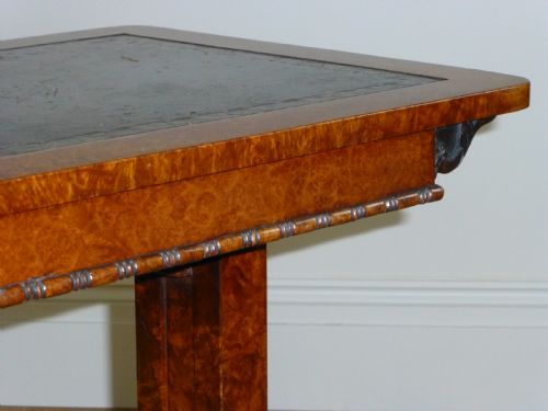 RARE GILLOWS REGENCY SMALL WRITING SOFA HALL LIBRARY LAMP SIDE TABLE DESK - ADDITIONAL PHOTO 3