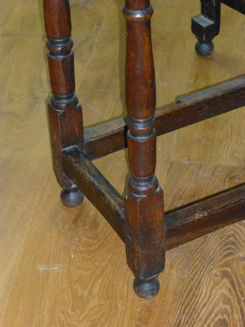18TH CENTURY OAK GATELEG TABLE - ADDITIONAL PHOTO 1