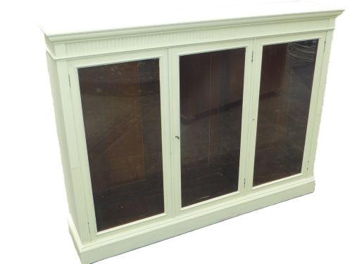19TH CENTURY PAINTED GLAZED BOOKCASE