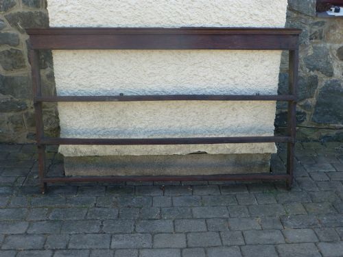 18th Century Delft Oak Dresser Plate Rack