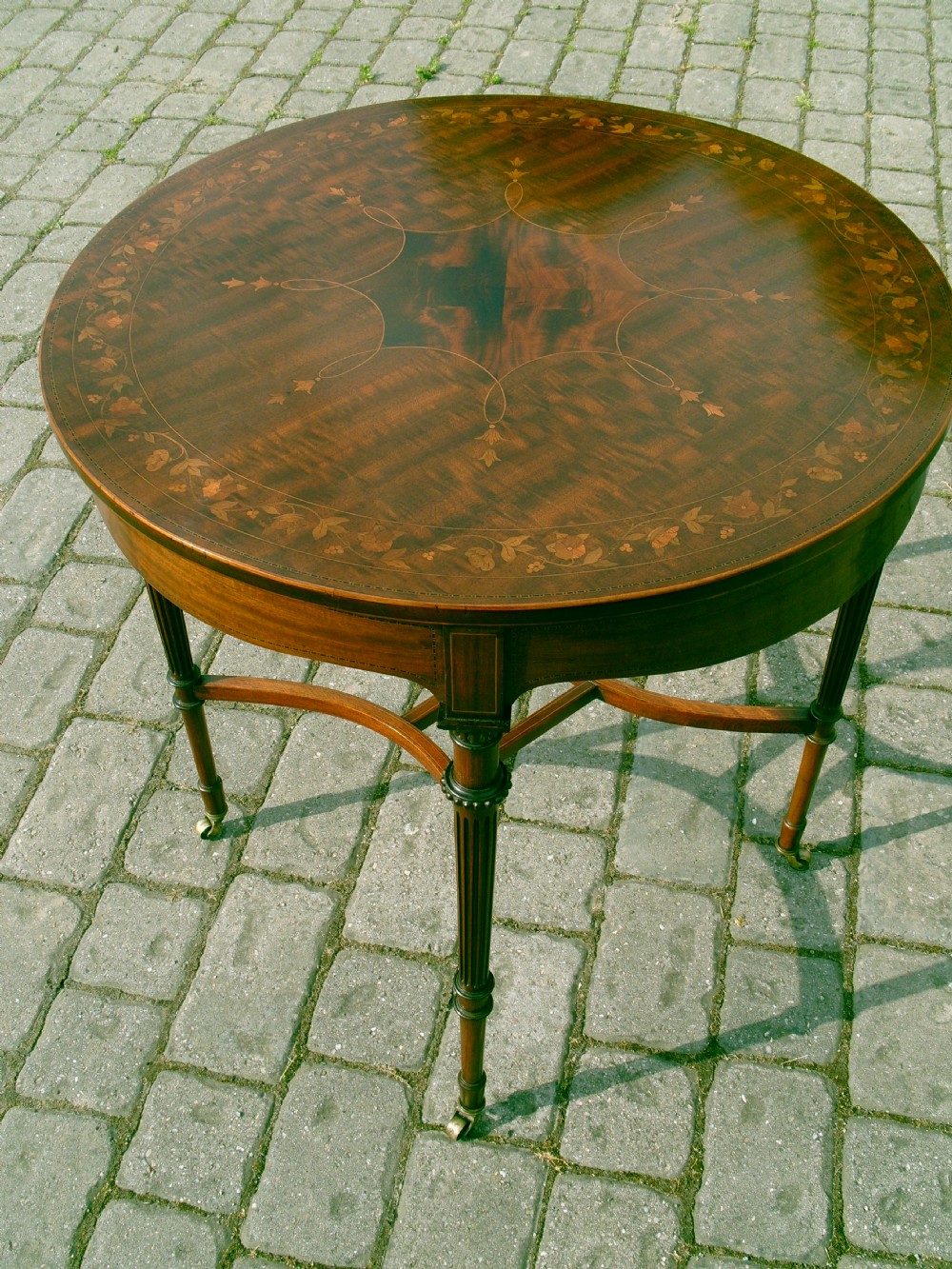 Antique mahogany occasional table