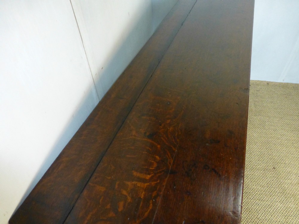 Welsh oak narrow 18th century Georgian pot board open dresser base View VII