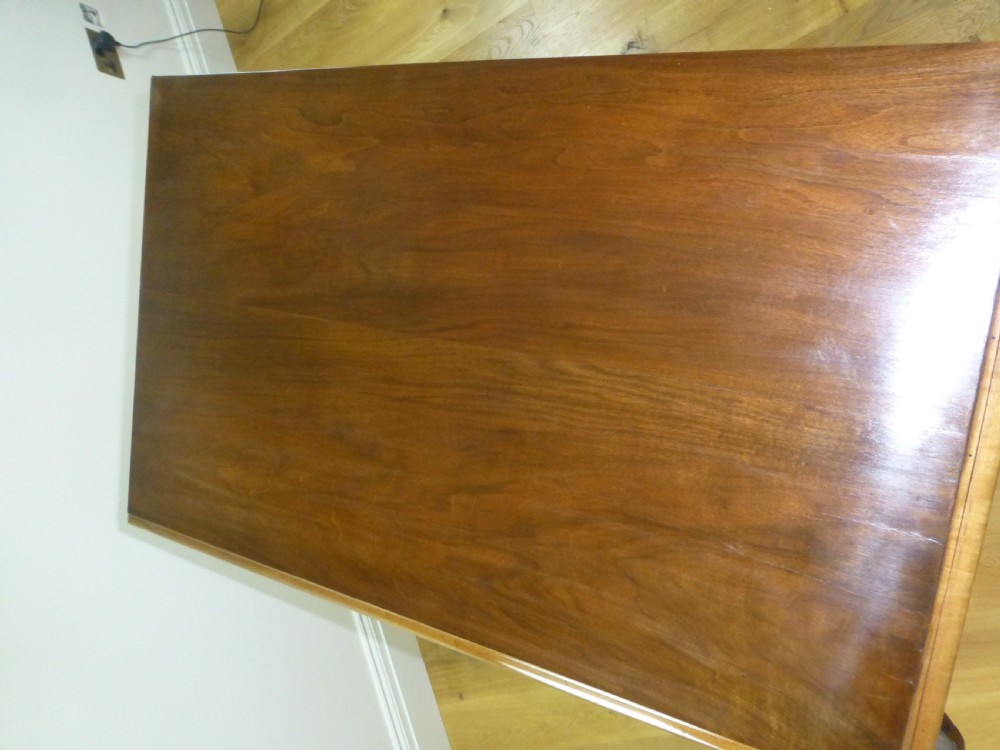 Superb quality figured walnut wellington narrow tall filing chest of drawers. C1870 View VII