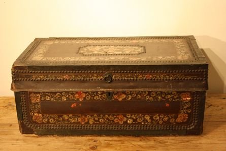 Painted Regency Trunk