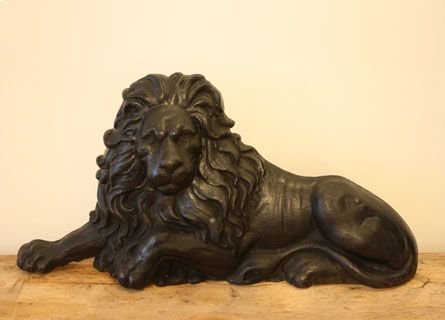Decorative Victorian Cast Iron Lion