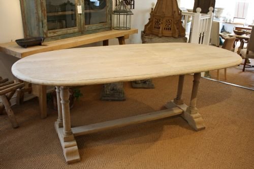 Bleached Oak Table