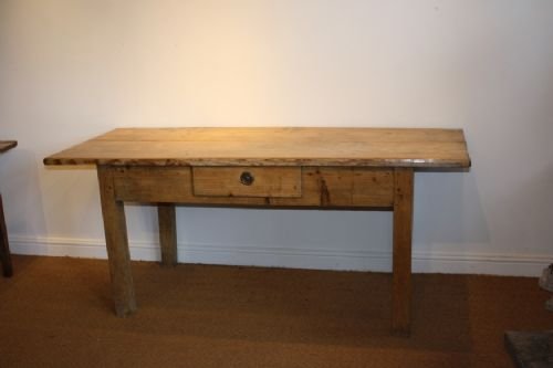 French Pine Serving Table