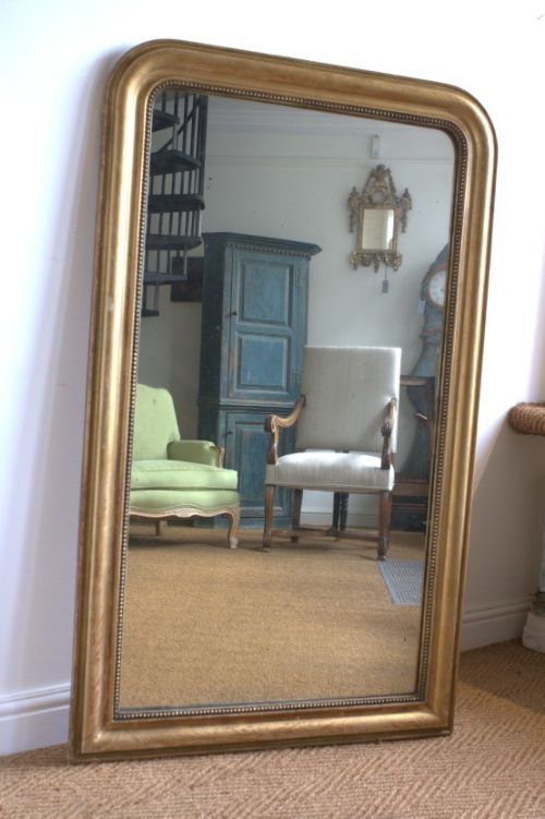 French Gilt Pier Mirror