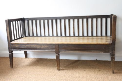 Painted Pine Settle