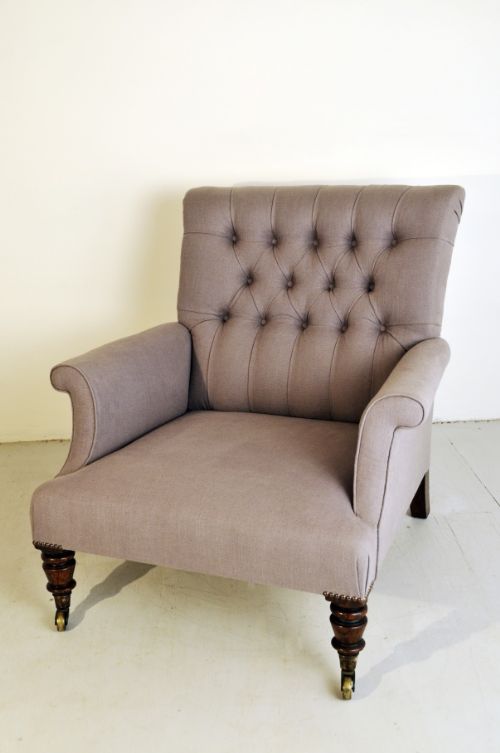 English Regency Library Chair