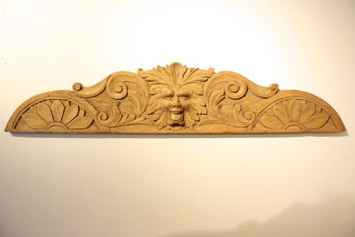 Decorative Bleached Oak Green Man