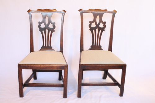 Pair of George III Side Chairs