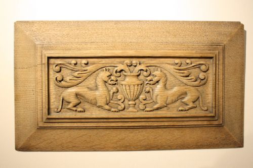 Oak Carving