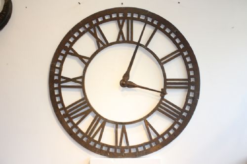 Cast Iron Clock Face
