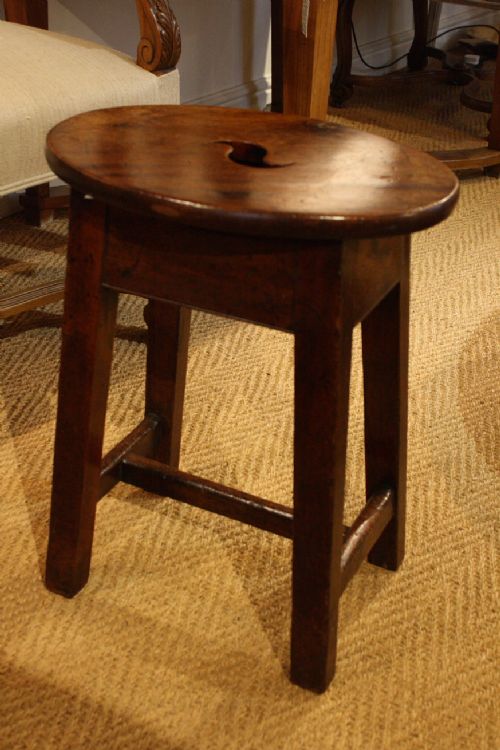 Georgian Mahogany Stool