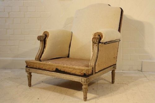 French Painted Armchair