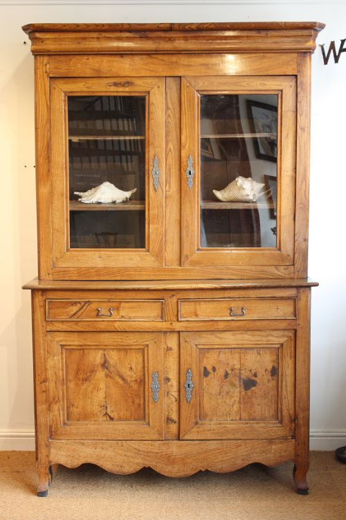 French Glazed Bookcase/cupboard