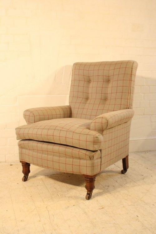 Upholstered English Archair