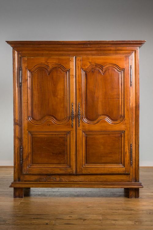 French Fruitwood Armoire