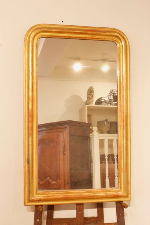 French Gilt Wall Mirror