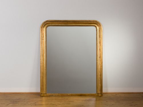 Large French Gilt Wall Mirror
