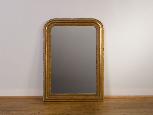 Pretty French Gilt Wall Mirror