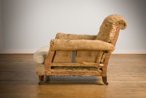 fig 1. Deep seated English armchair