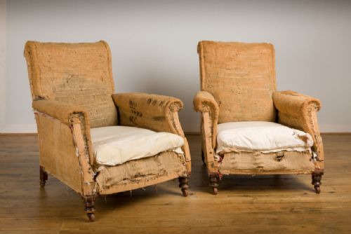 Pair of English Armchairs