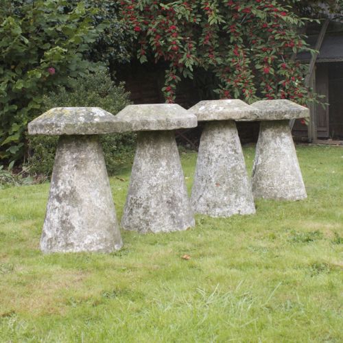 Set of Four Staddle Stones

