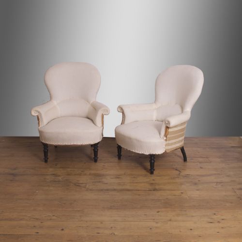 Pair of French Fauteuil