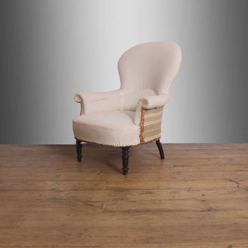 fig 1. PAIR OF FRENCH FAUTEUIL