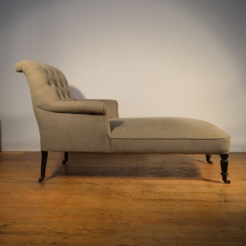 French Deep Buttoned Day Bed