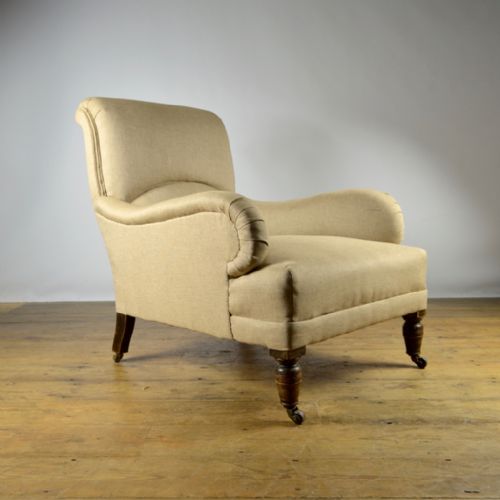 Edwardian Armchair, Reupholstery Incl.