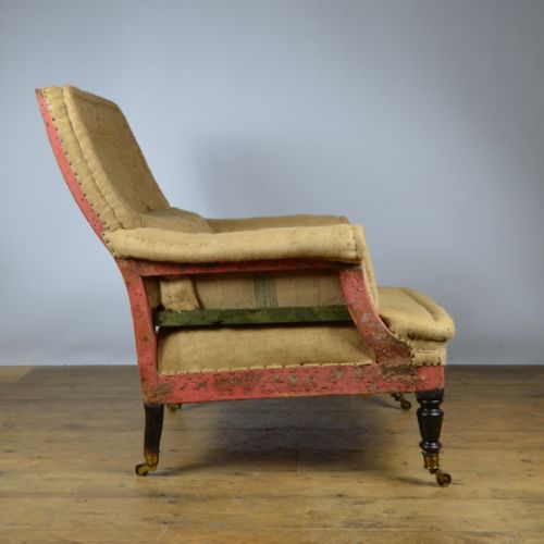 fig 1. French Fauteuil, Reupholstery Incl.
