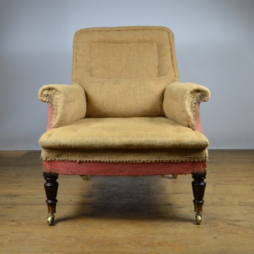 fig 2. French Fauteuil, Reupholstery Incl.