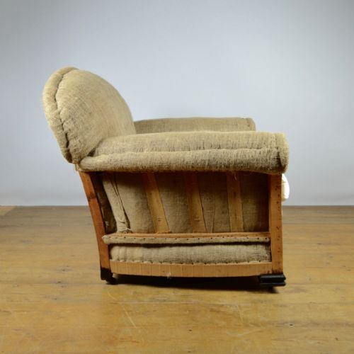 fig 1. 20th Century English Armchair Inc. Full Reupholstery