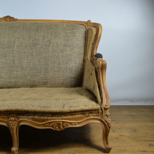 fig 1. 20th Century French Sofa Inc. Full Reupholstery