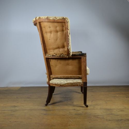 Edwardian Barrel Back Chair Inc Full Reupholstery