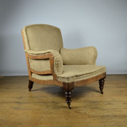 Pretty English Armchair Inc Full Reupholstery