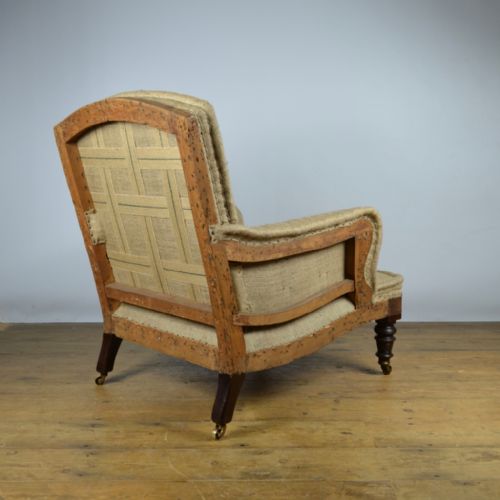 fig 1. Pretty English Armchair Inc Full Reupholstery