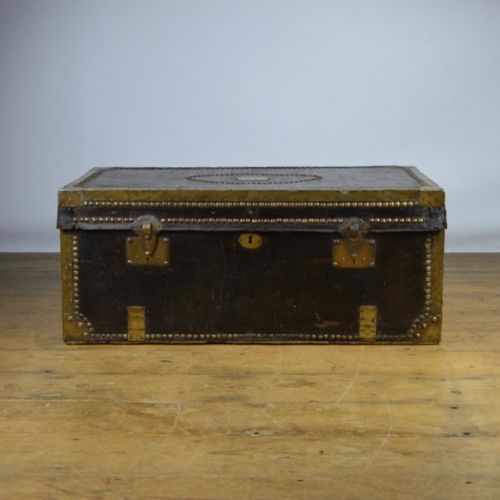 Regency Leather Trunk