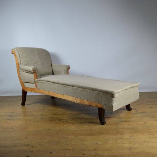 French Daybed, Reupholstery Incl.