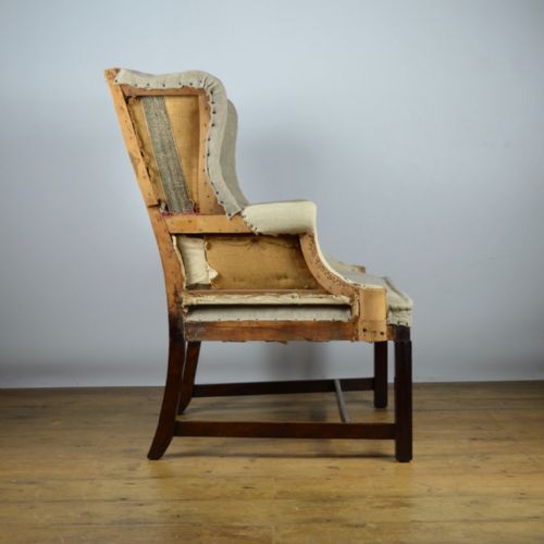 Small Wing Chair, Reupholstery Included