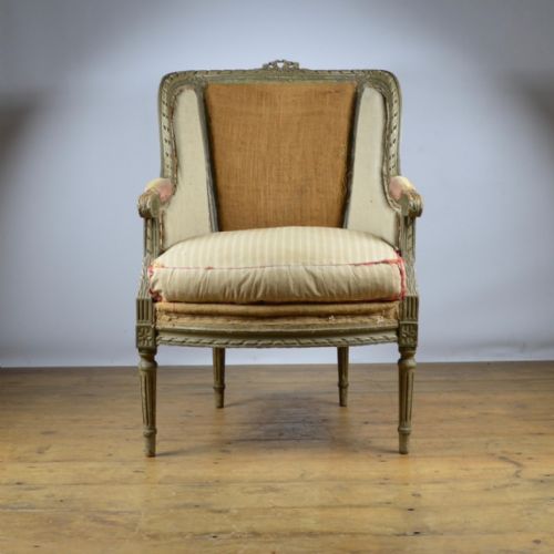 Painted French Bergere - Reupholstery Inluced - C276
