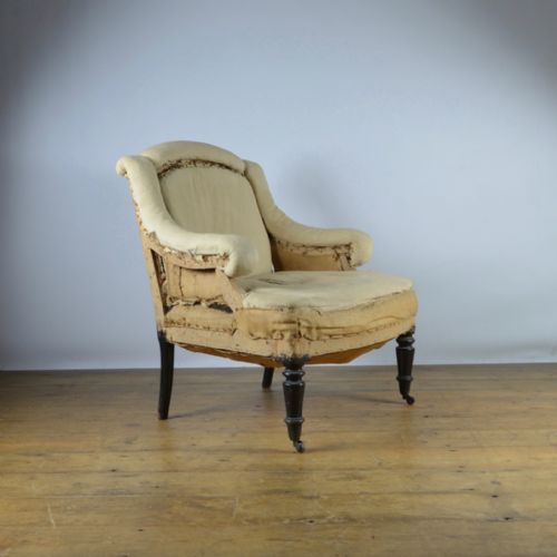 French Bedroom Chair - Reupholstery Included - C236