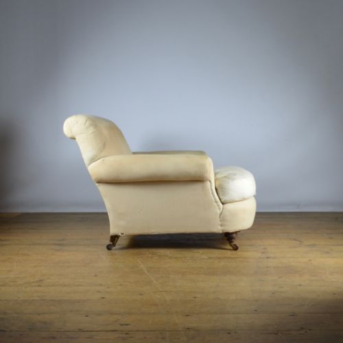 19th Century English Armchair - Reupholstery Inc. - C305