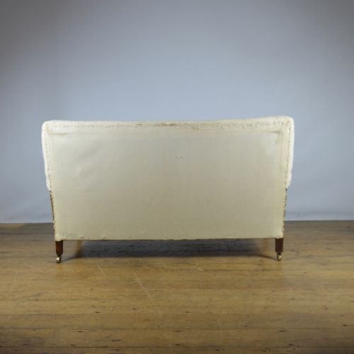 fig 1. TWO SEATER ENGLISH SOFA - REUPHOLSTERY INC. - C301
