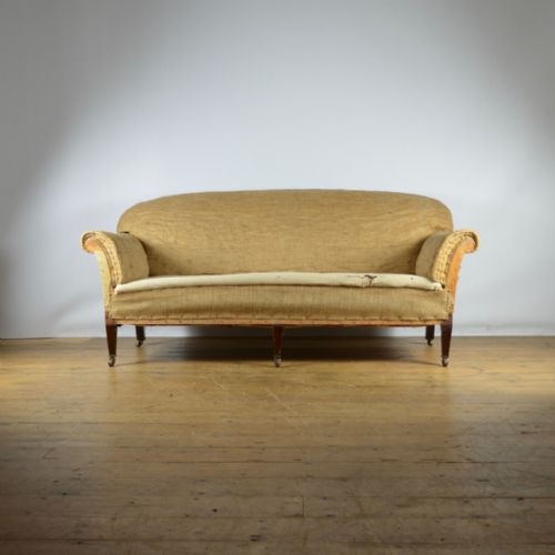 19th Century Three Seater Sofa - Reupholstery Inc. - C302